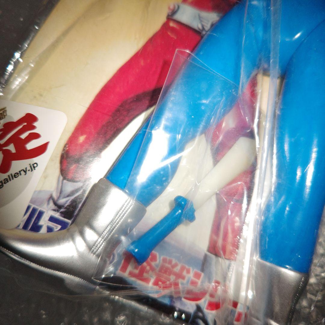 ブルマァク　レッドマン　ソフビ　青　面取れ　未開封