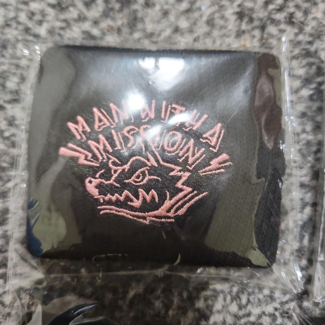 MAN WITH A MISSION リストバンド　ロゴ刺繍 5個セット