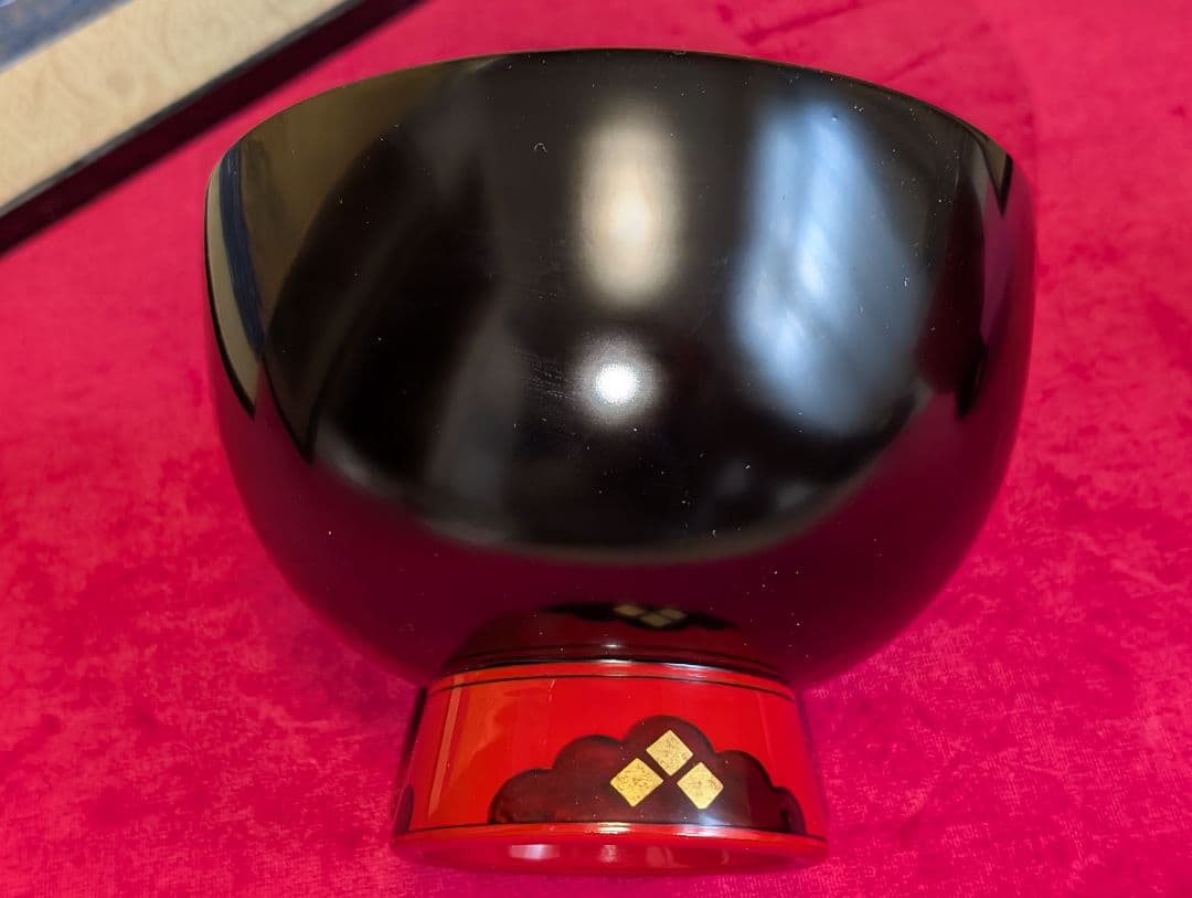 合鹿椀 ペア 秀衡塗 天然木