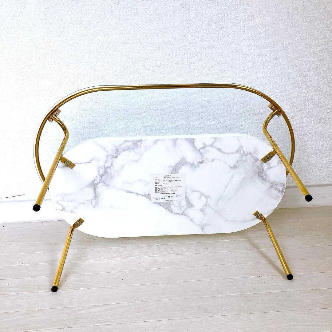 Francfranc レガートコーヒーテーブルS ガラス スリム お洒落 フラン