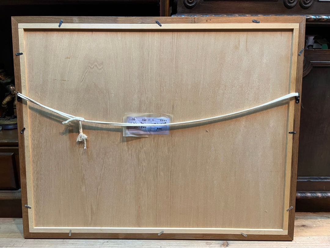 ベルナール・ビュッフェ サントロペ風景 額縁 インテリア アート