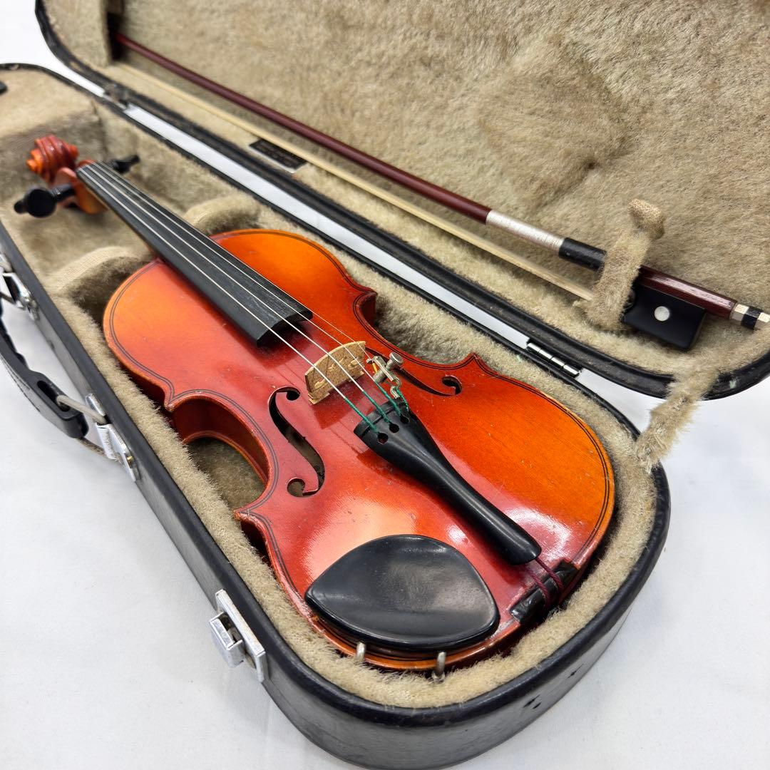 鈴木バイオリン 1/10 No220 弓 ケース 幼児用 基本調整済み
