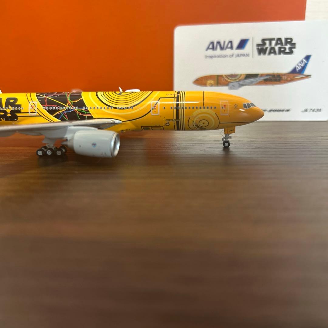 航空機・ヘリコプター JCwings ANA B777-200 JA743A 1/400