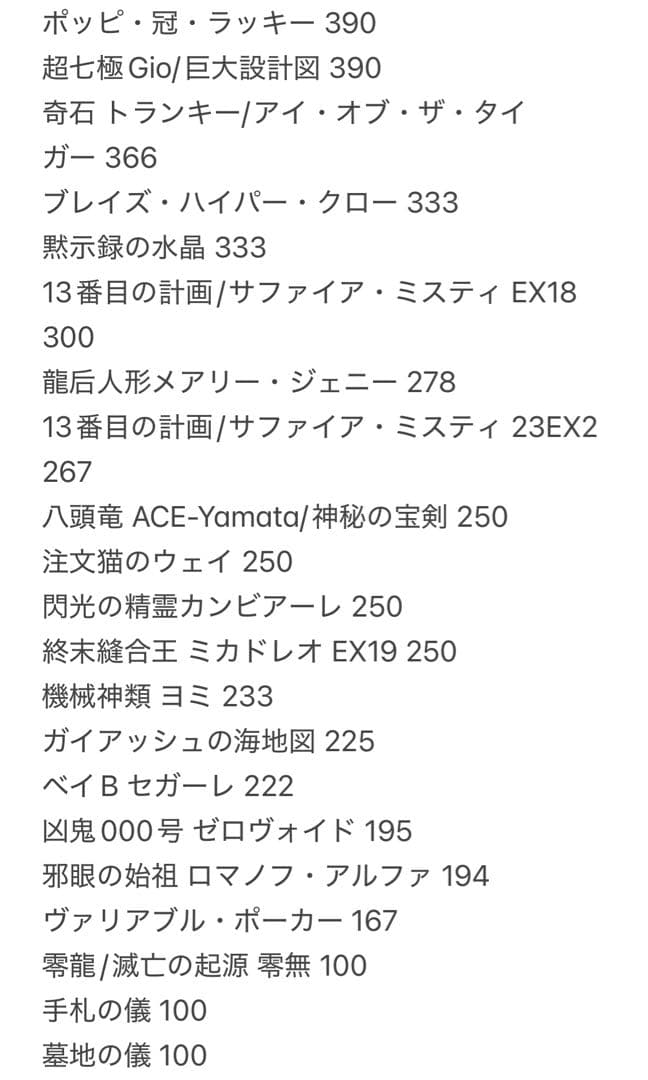 大幅値下げ中！ デュエマ引退品 1万円以上アド確定 2481枚 スリーブ付き