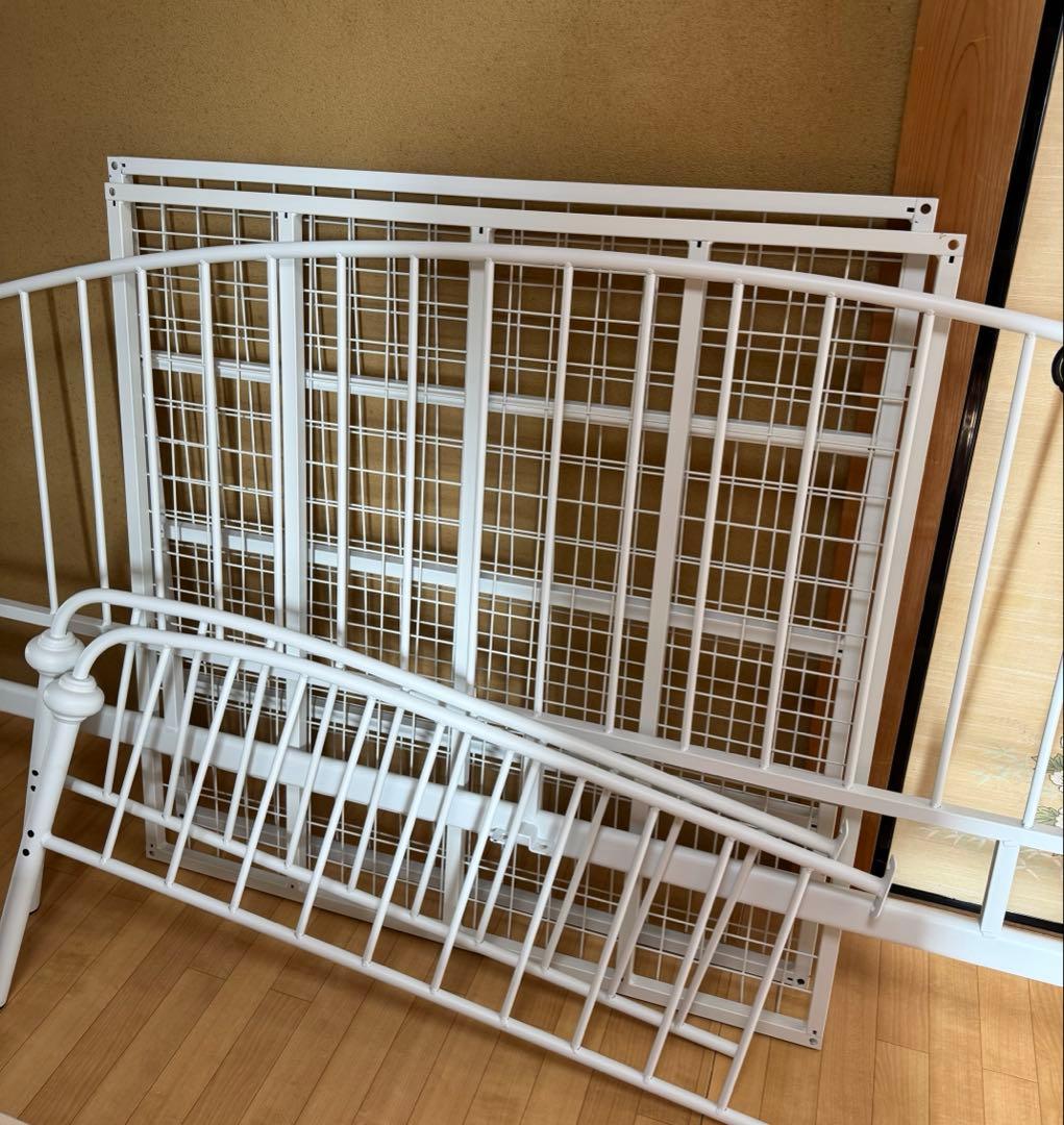 ニトリ シングルベッド ホワイト