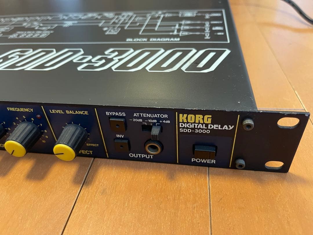 希少 KORG DIGITAL DELAY デジタルディレイ SDD-3000