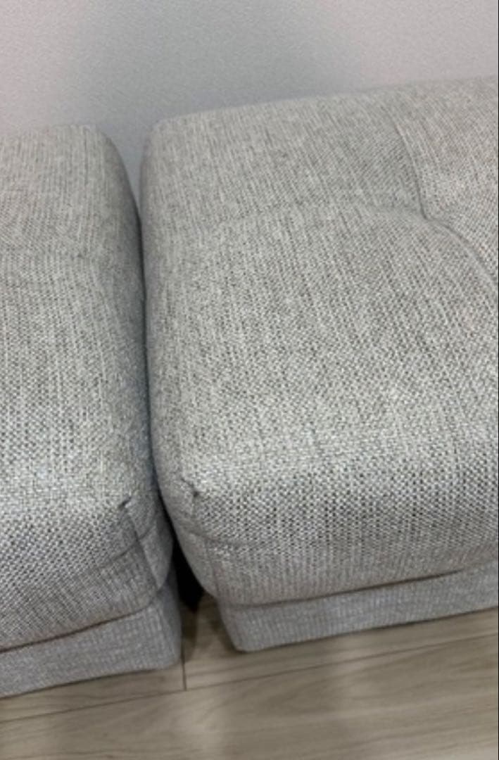 ニトリ　オットマン　スツール　2個セット