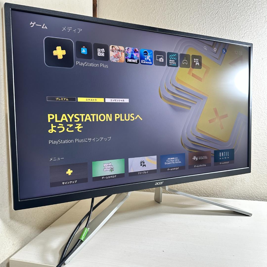 acer 4K 31.5型 液晶モニター