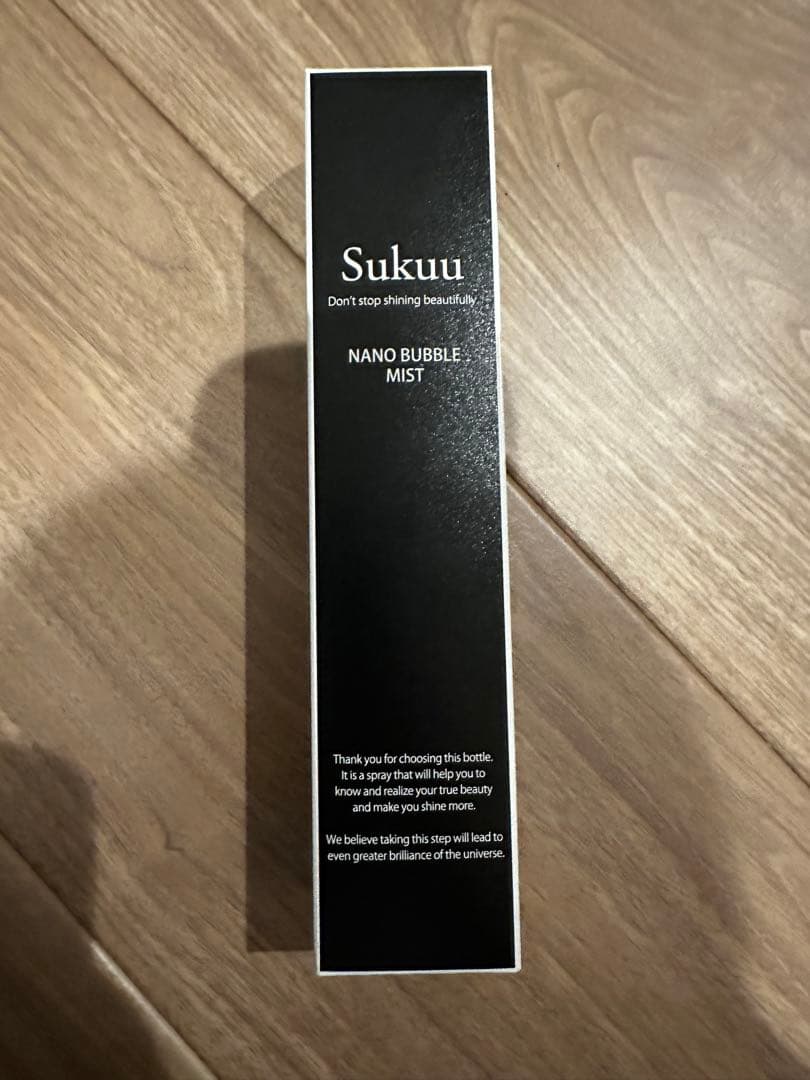 Sukuu　ナノバブルミスト　ナノバブル美容液