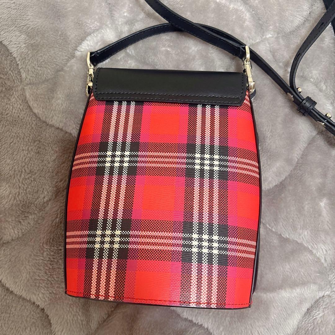 ケイトスペード　ブリンクス プレイド 3D オウル クロスボディ