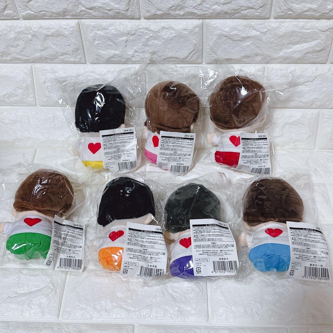 なにわ男子 ちびぬい セット　7人　7体　全員　1弾　なにわ