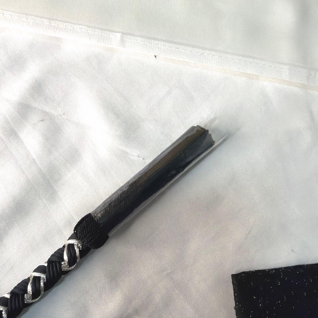 新品　帯締め　帯揚げ　半襟　重ね襟　セット　振袖用　2026年新作モデル　黒