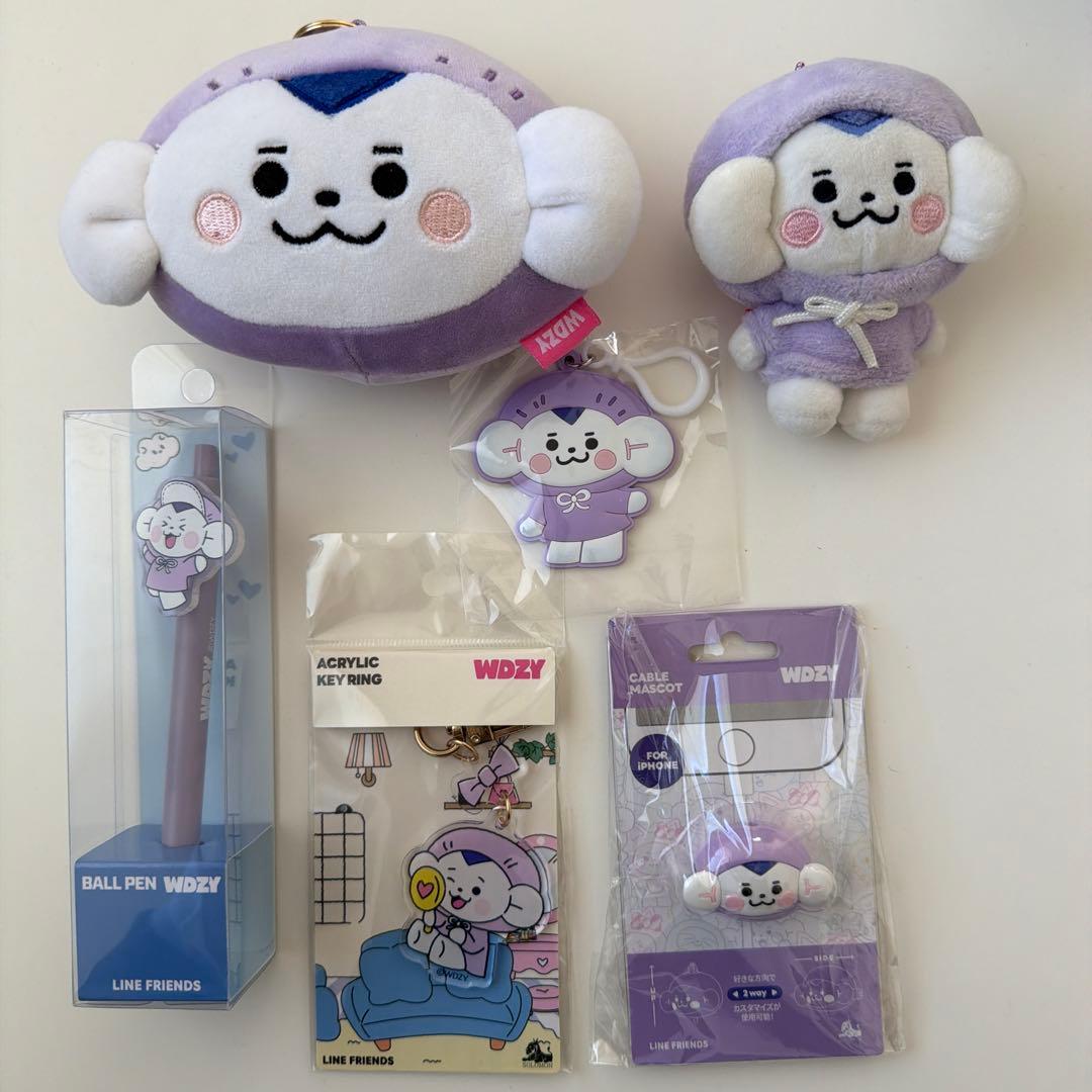 WDZY TUK ぬいぐるみ マスコット　ITZY リュジン