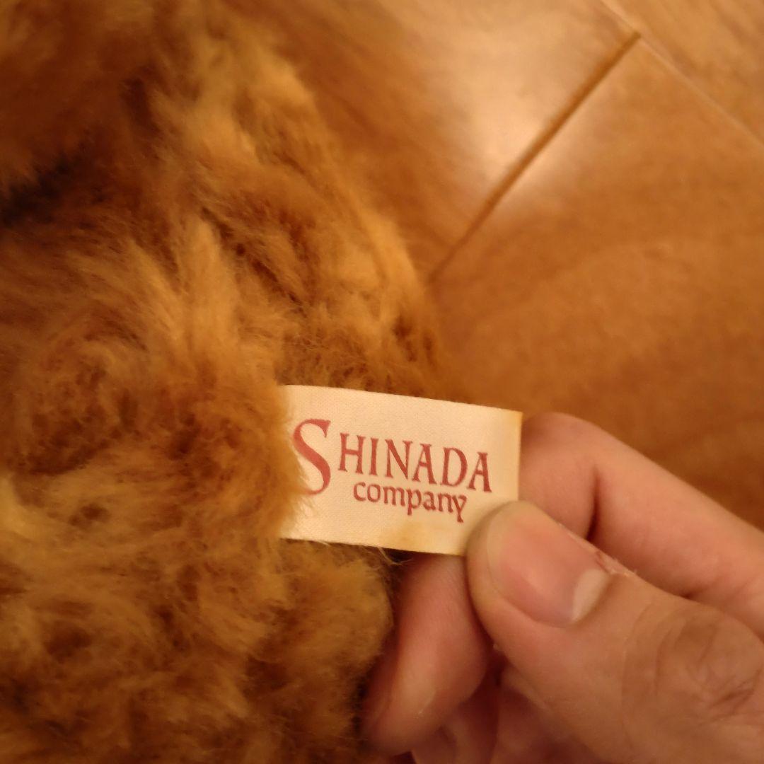 [稀少品]シナダカンパニー テディベア　吉徳直営品　日本製　平成レトロ　木製値札
