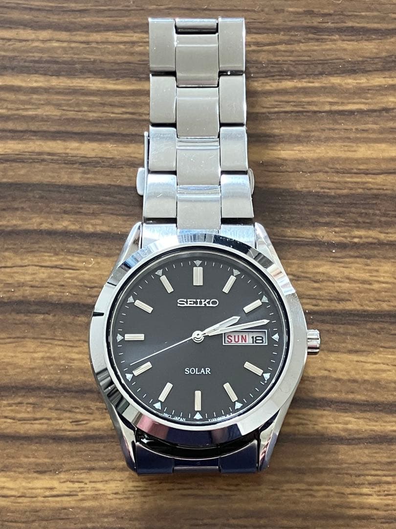 稼働品／SEIKO SOLAR V158 セイコー ソーラー