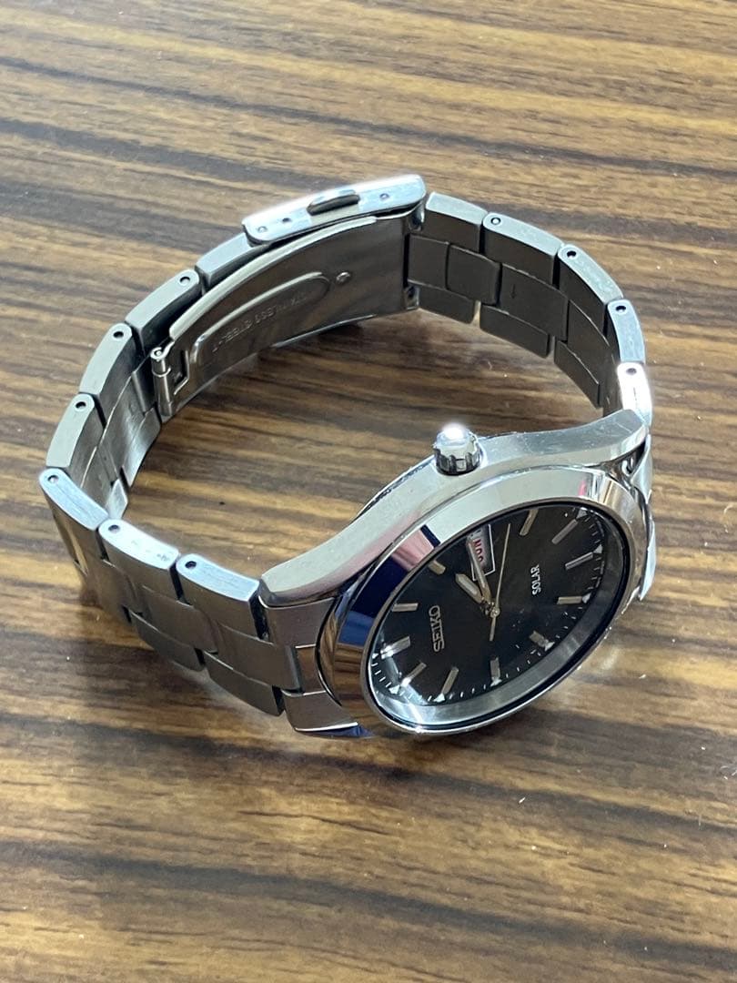 稼働品／SEIKO SOLAR V158 セイコー ソーラー