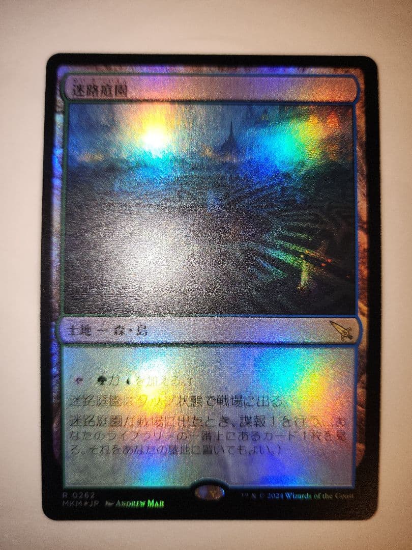 【新品未使用】10枚豪華FOILセット　轟音の滝　地底街の下水道　行き届いた書庫