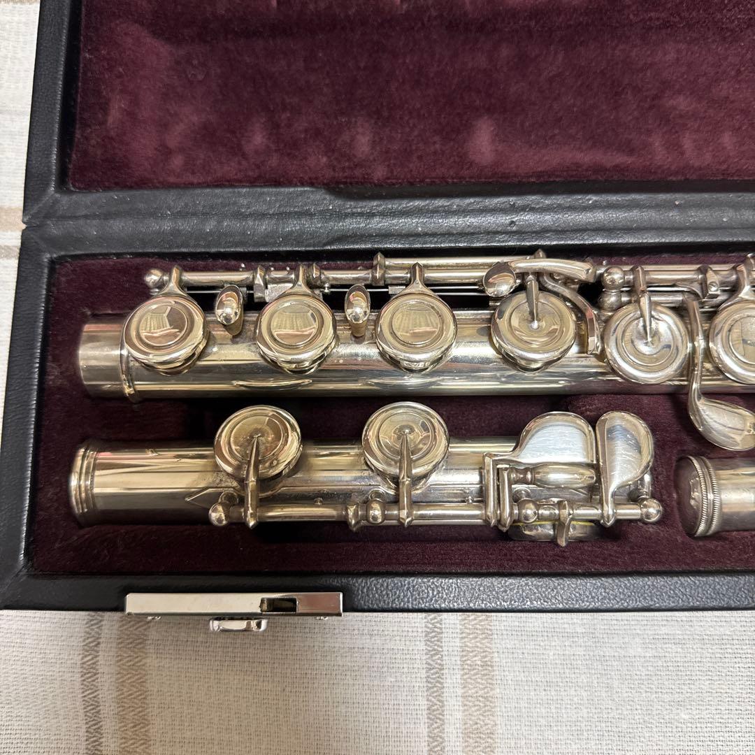 YAMAHA YFL-517フルート　頭部菅銀製フルート