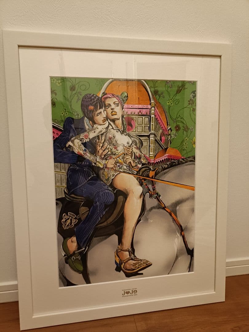 ジョジョ展2012 複製原画 ブチャラティ　徐倫 GUCCI