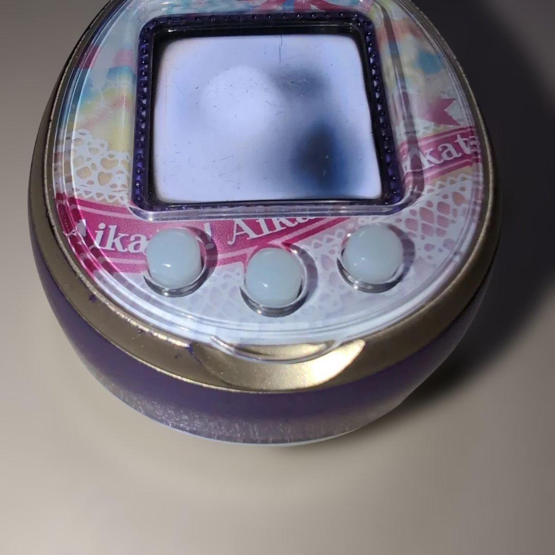 たまごっち4U パープル　アイカツカバー　たまごっちフォーユー