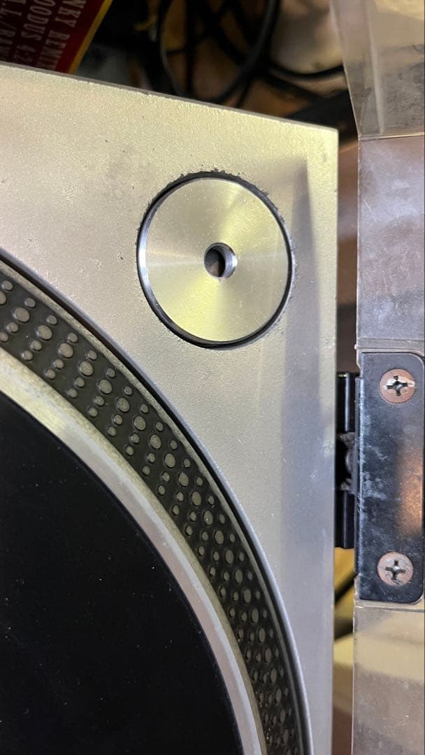 Technics SL-1200 MK2 ターンテーブル通電あり