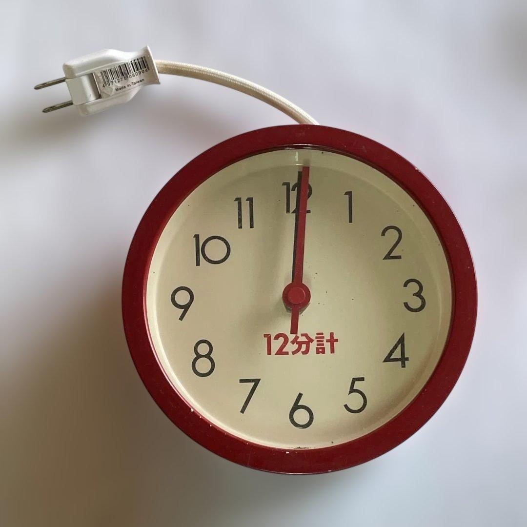 スタック サウナ用１２分時計　サウナタイマー　サウナイキタイ