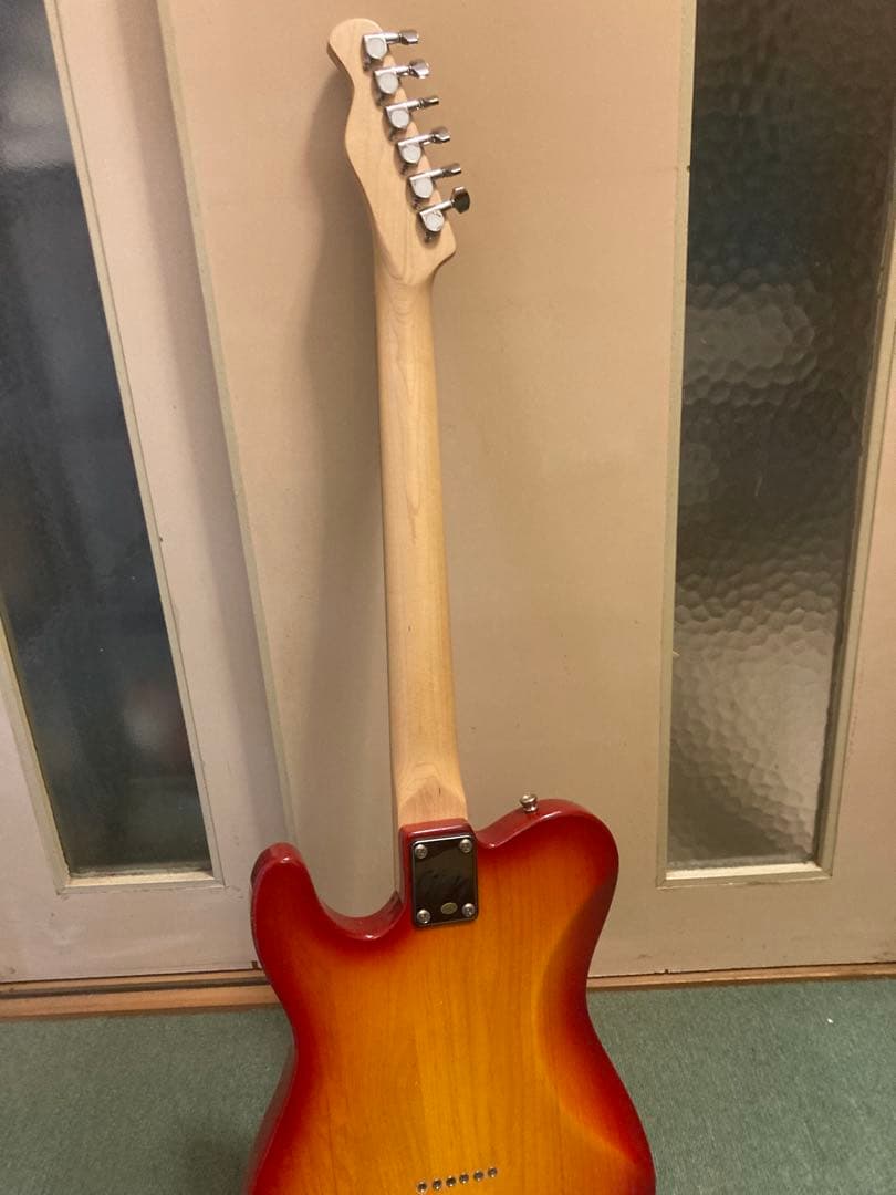 Bacchus エレキギター オレンジ/ブラウン