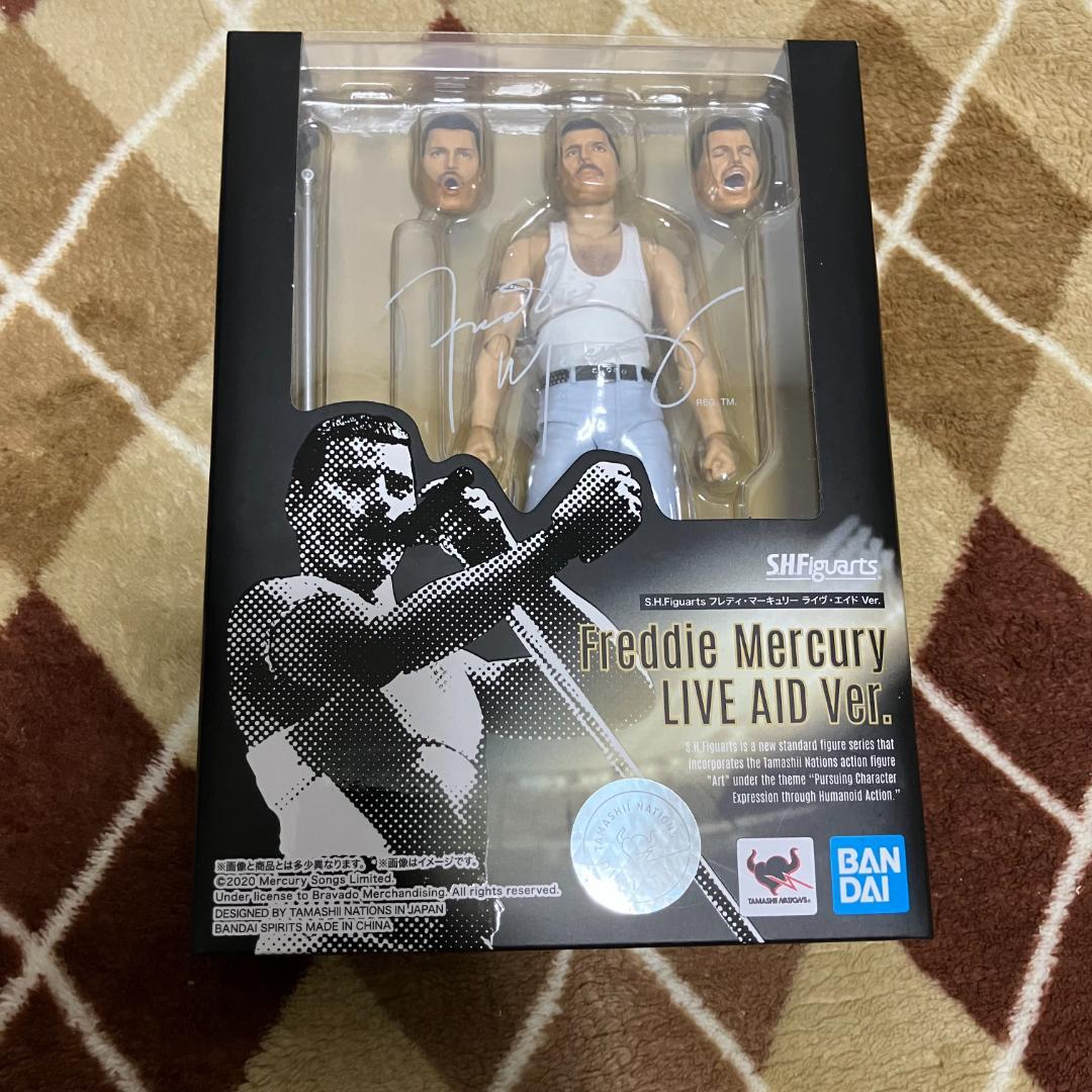 【新品】S.H.figuarts フレディ・マーキュリー LIVE AID