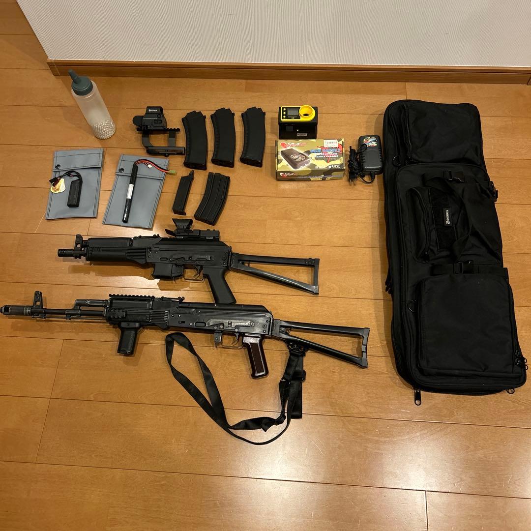 AKS-74MN PP-19-01 Vityaz 弾測計・充電器 サバゲーセット