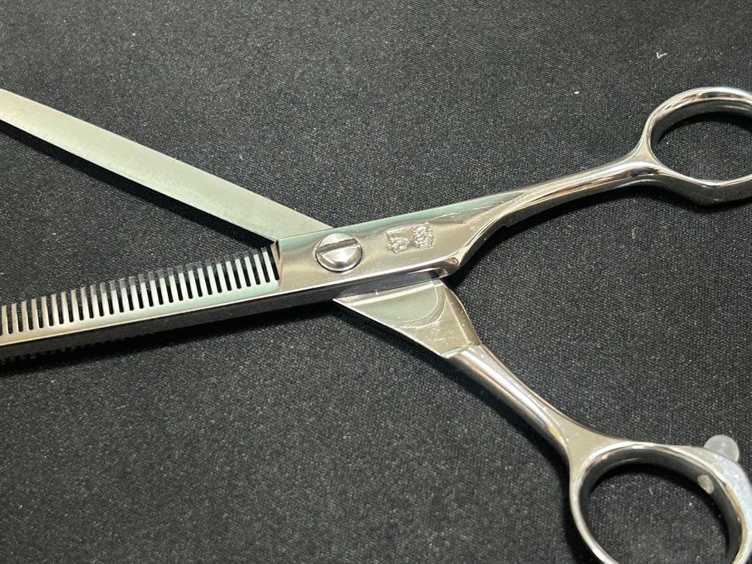 胡蝶 GP-42F Cobalt セニングシザー 約6インチ／約45%／右利き用