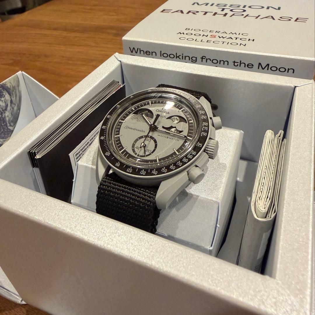 オメガ スウォッチ Mission to Earthphase 極美品