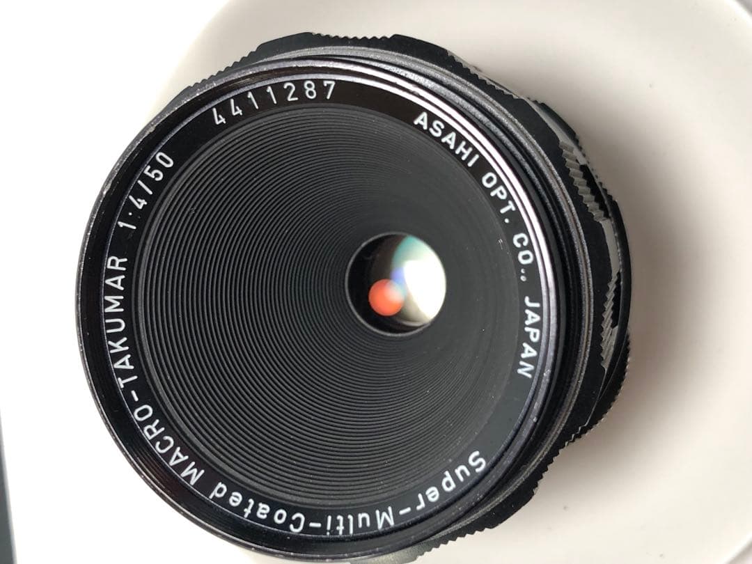 レンズ(単焦点) asahi Pentax smc takumar 50mm f4 macro