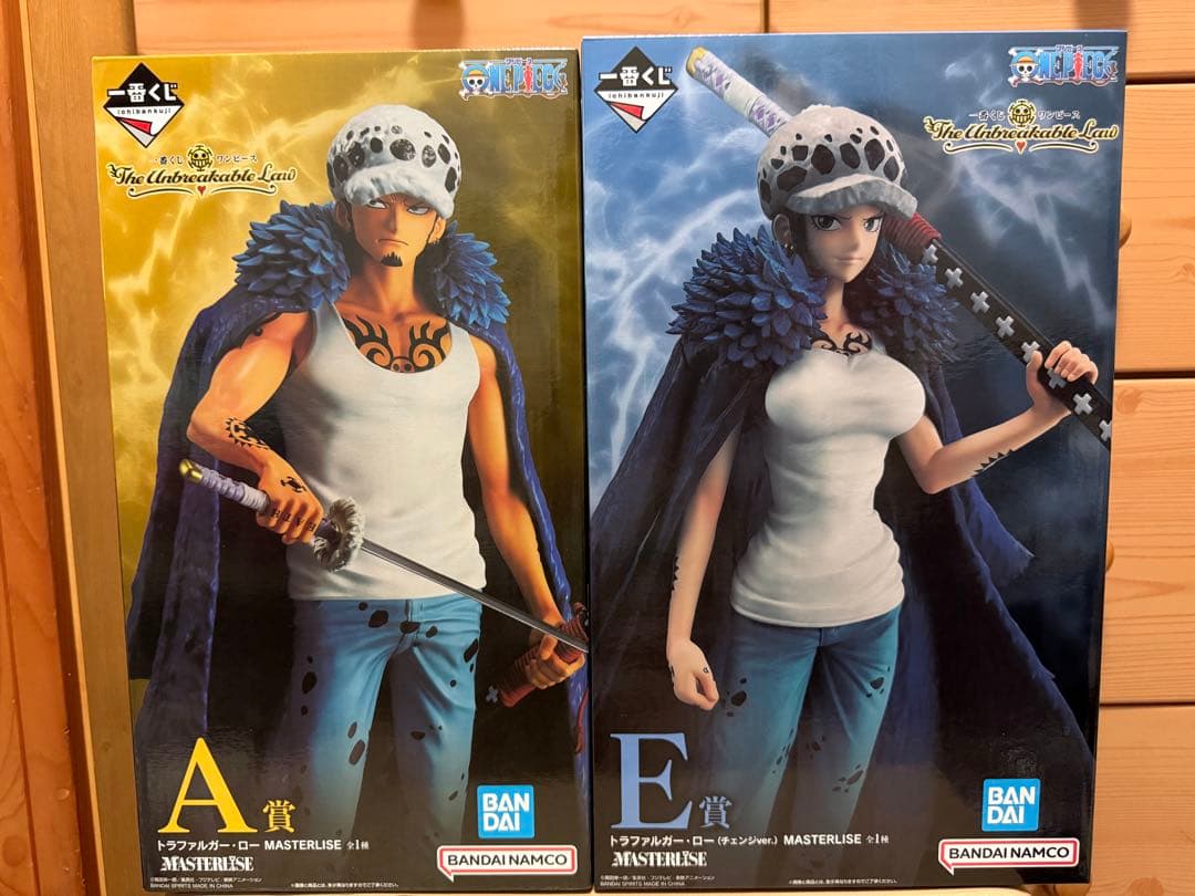 一番くじ ワンピース The Unbreakable Law A賞、E賞　未開封