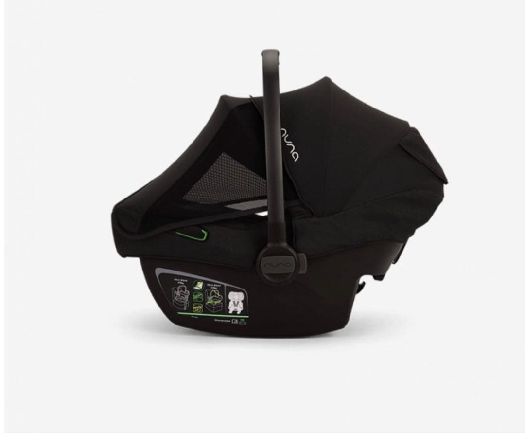 Nuna pipa urbn2 blackブラック cybex yoyo ヌナ