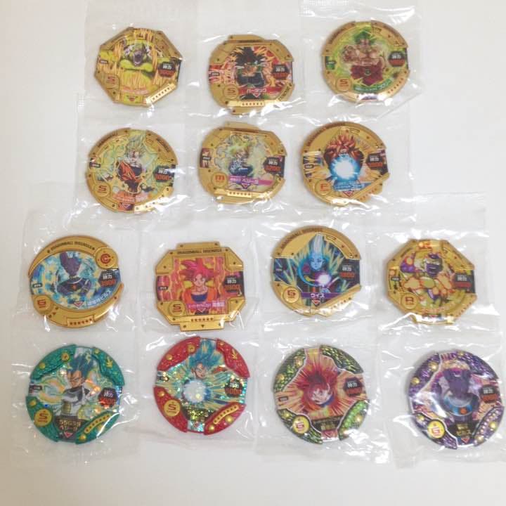ドラゴンボールディスクロス　ゴールド ゴッド 14種