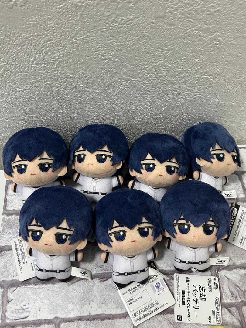 忘却バッテリー ちびぐるみ vol.2 ぬいぐるみ 清峰葉流火 7個セット
