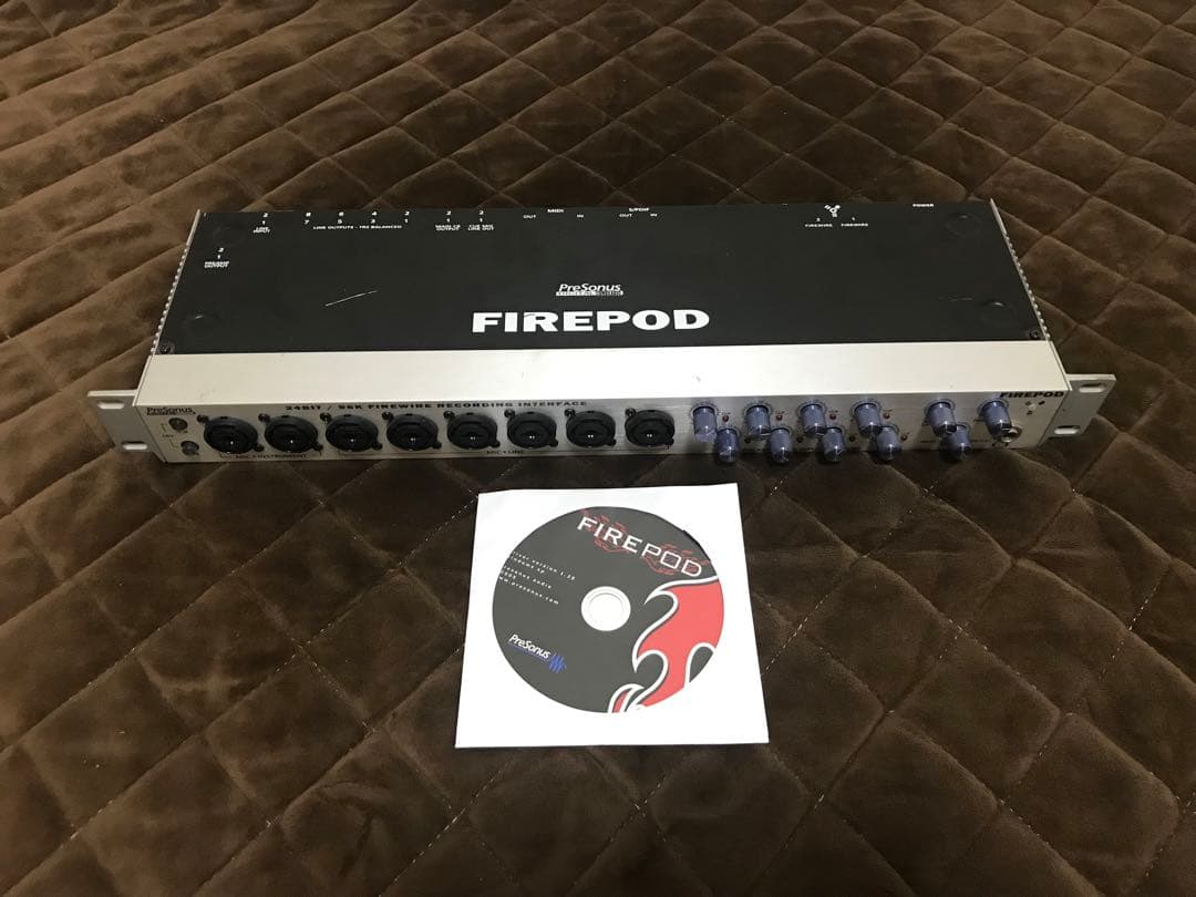 レコーディング オーディオインターフェース PreSonus FIREPOD！