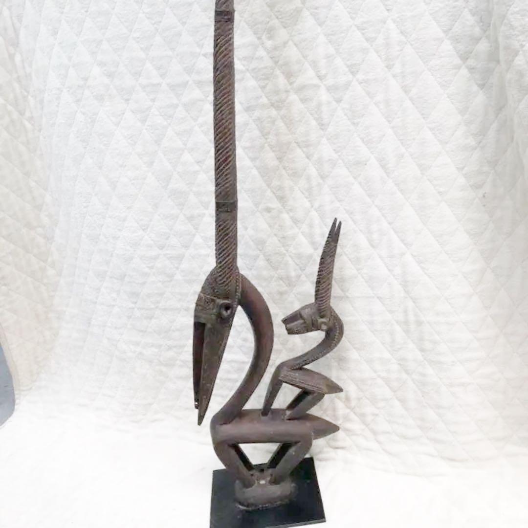 マリ共和国バンバラ族チワラダンスィングヘッドドレス  値引ました。