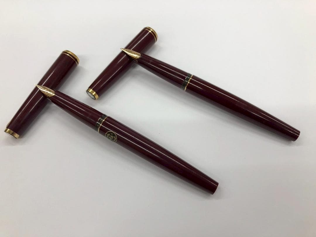 273:モンブラン万年筆　2本セット　585　14KCt