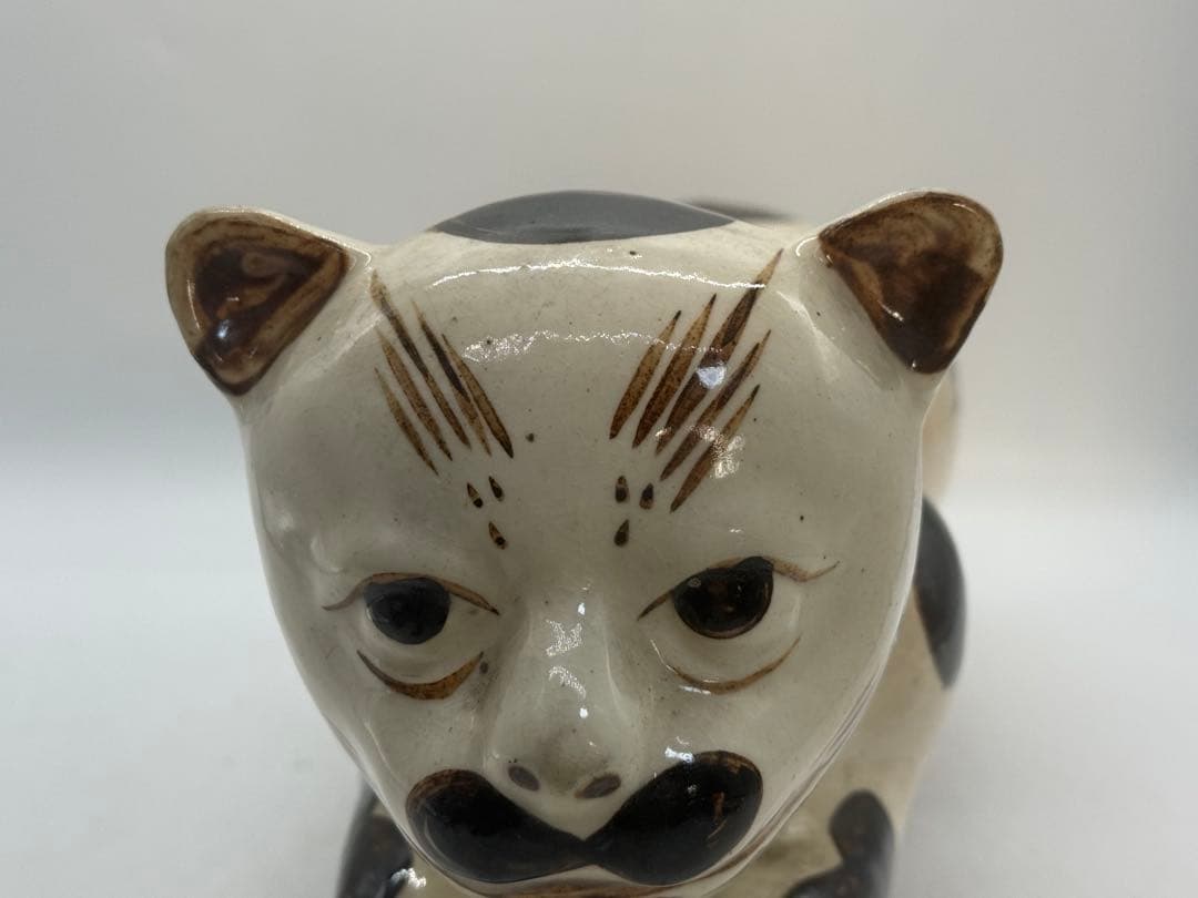 中国　明時代　磁州窯虎形枕　アンティーク　送料込み251217