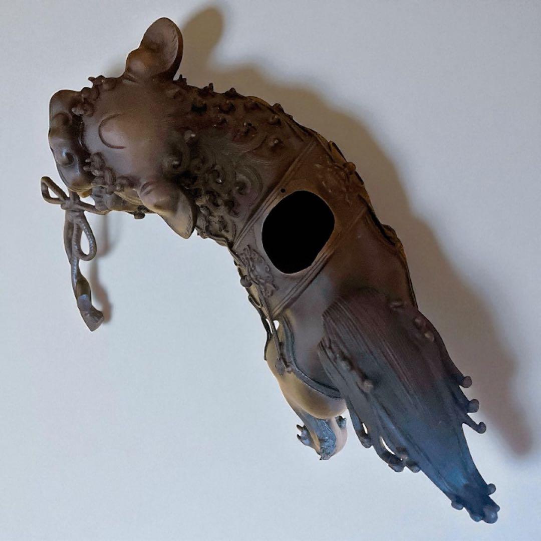 香道具 銅器 玉乗り獅子 香炉 香櫨 透かし火屋 仏具 骨董品 美術品