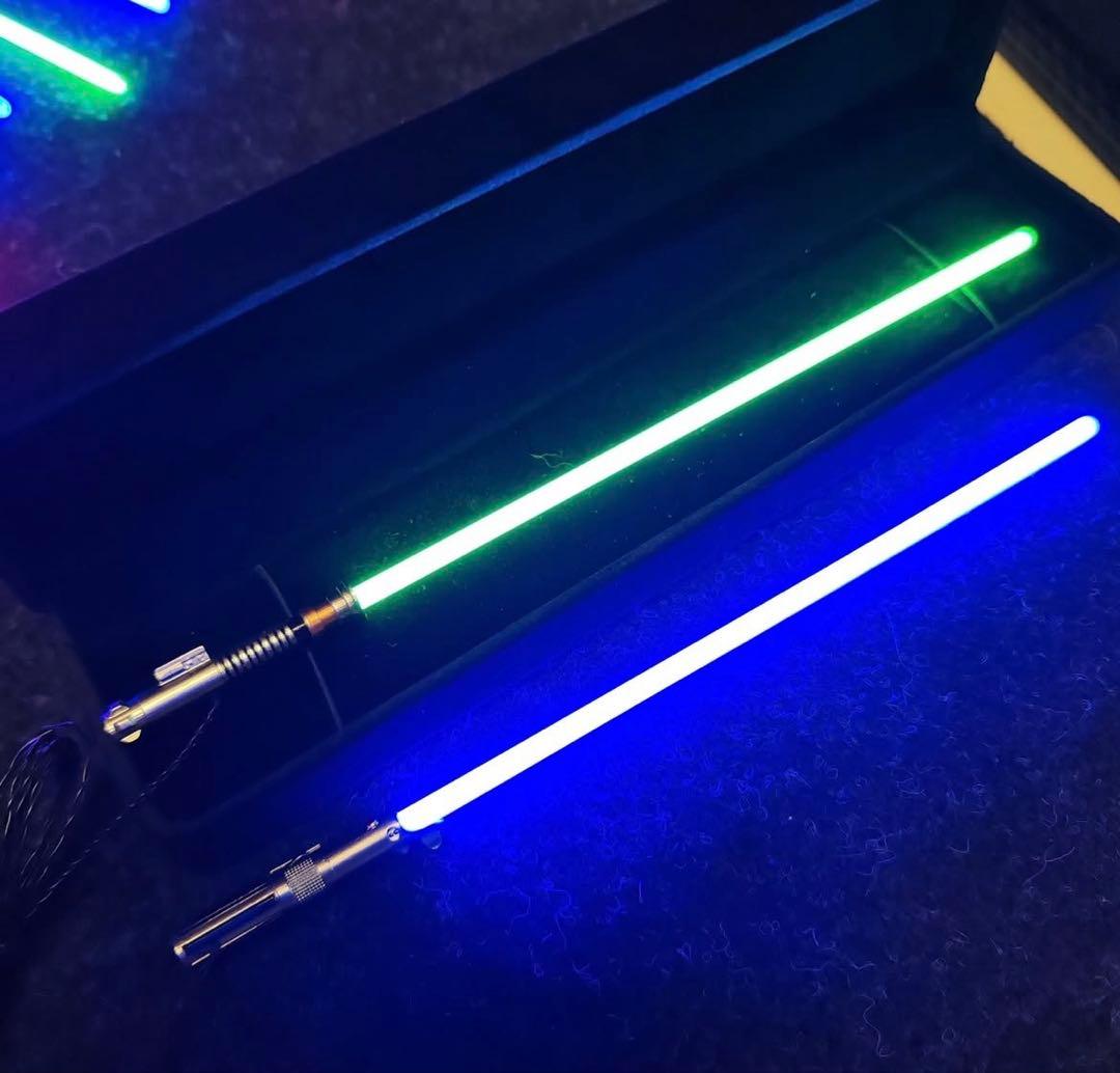 ホットトイズ　ルークスカイウォーカー　カスタムLEDライトセーバー