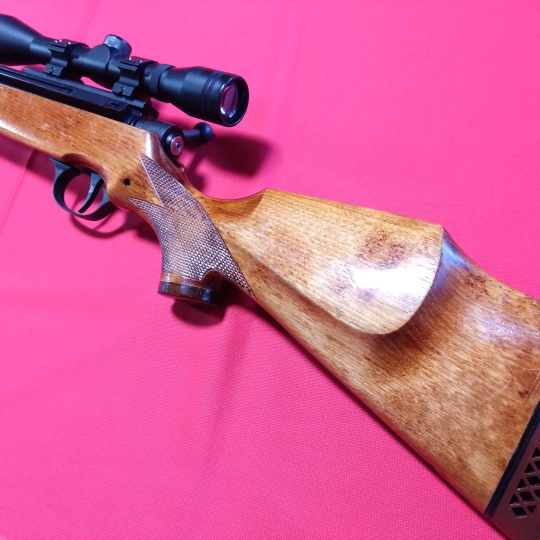 マルコシ スーパー9 プロ カスタム 木製ストック エアガン ライフル