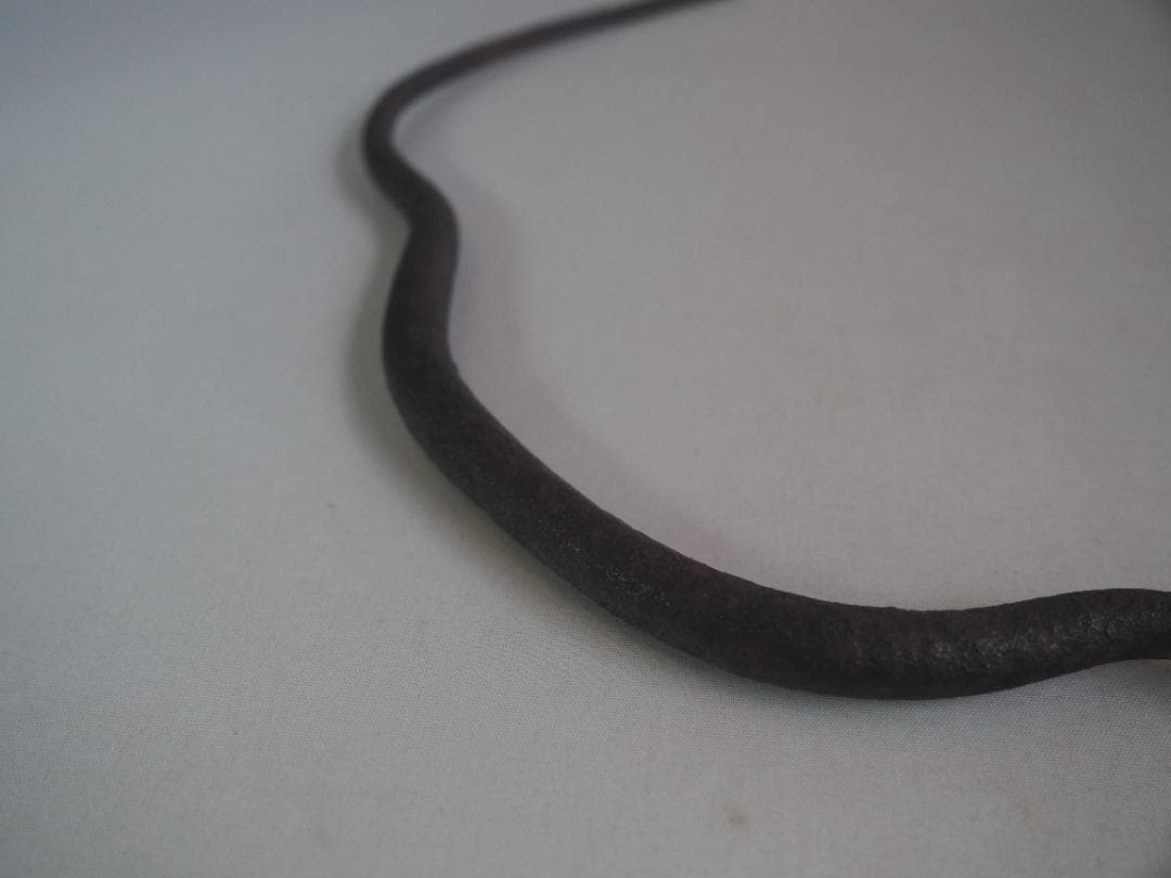 西村道弥造『鉄木瓜形釜釣』大西浄長極箱