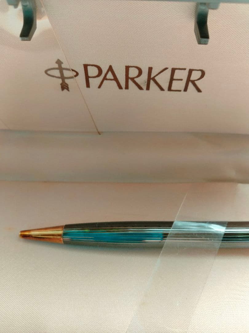 PARKER ソネット ガンメタルストライプシャーペン フランス製　廃盤品　希少