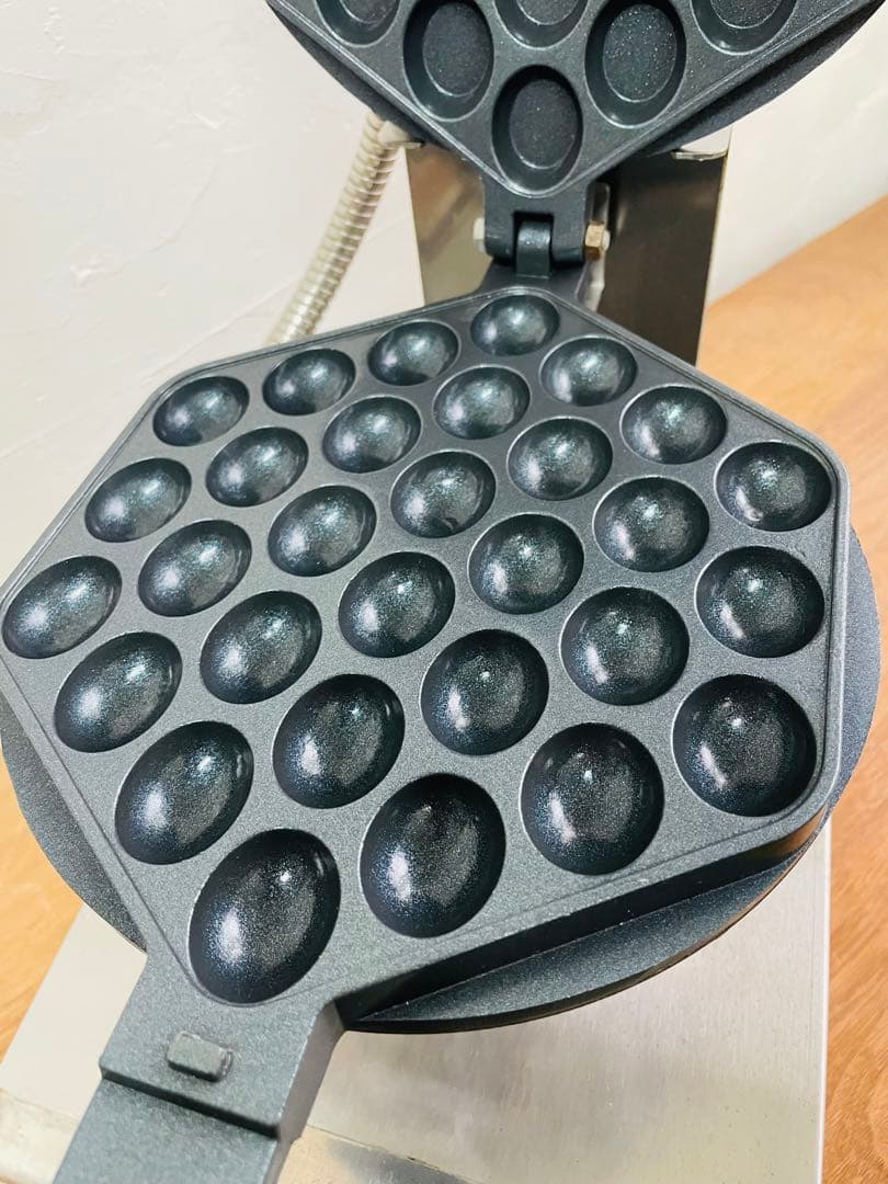 【改良版】バブルワッフルメーカー 業務用 動作確認済