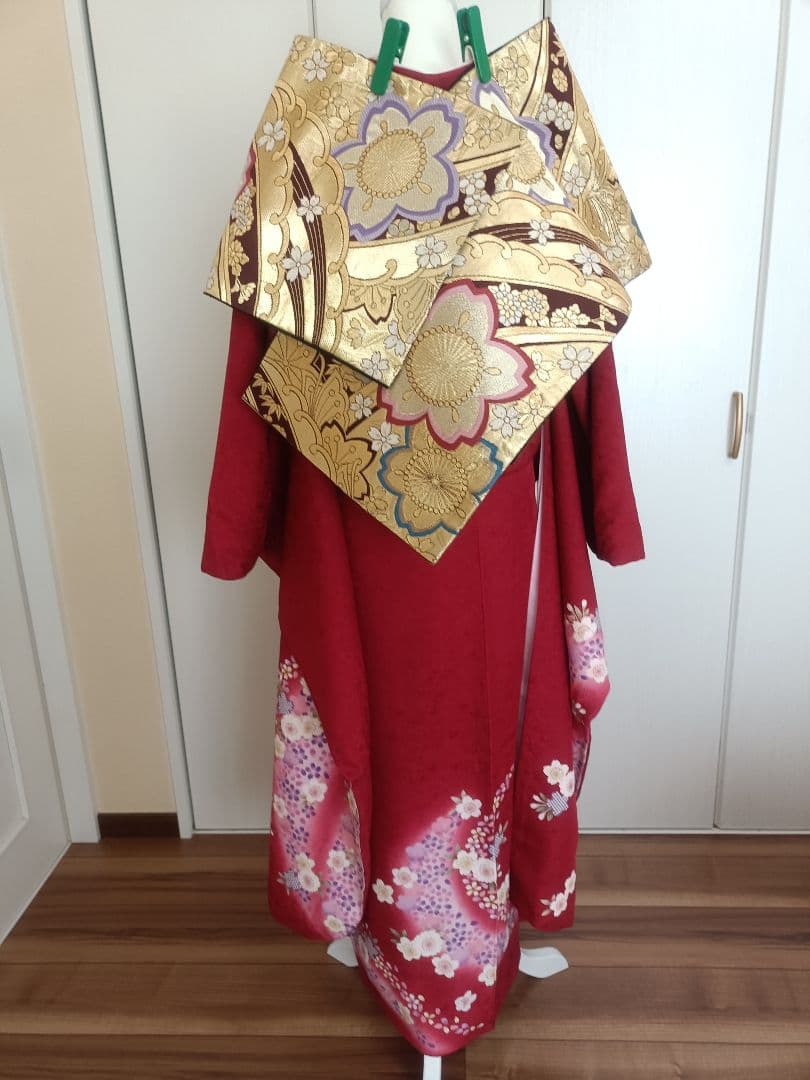 大幅値下げ　正絹振袖　フルセット　京都きもの友禅誂製　長襦袢付き　成人式　卒業式