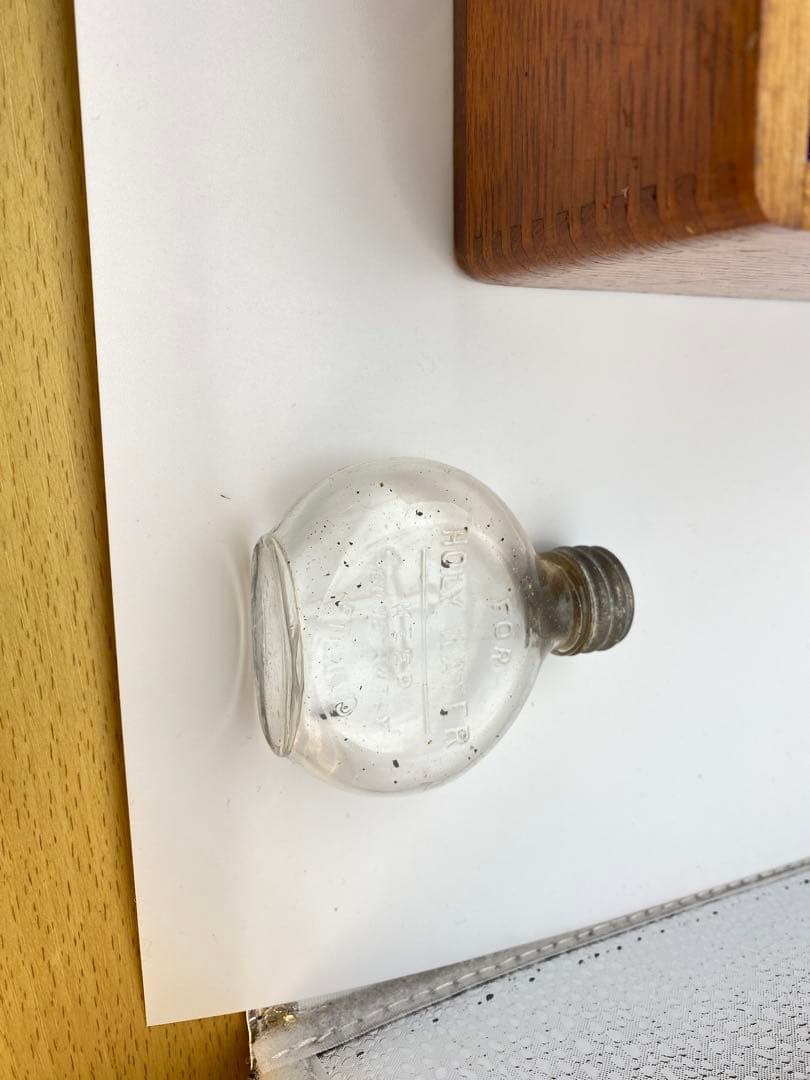 1890年代 カトリック聖具 Sick Call Outfit 祭壇アンティーク