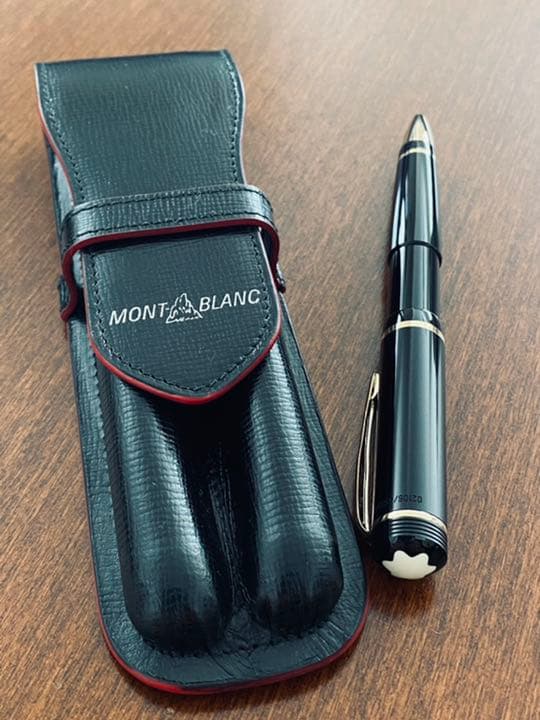 【廃番未使用限定物】モンブラン100周年　ボールペン＋専用ペンケースセット