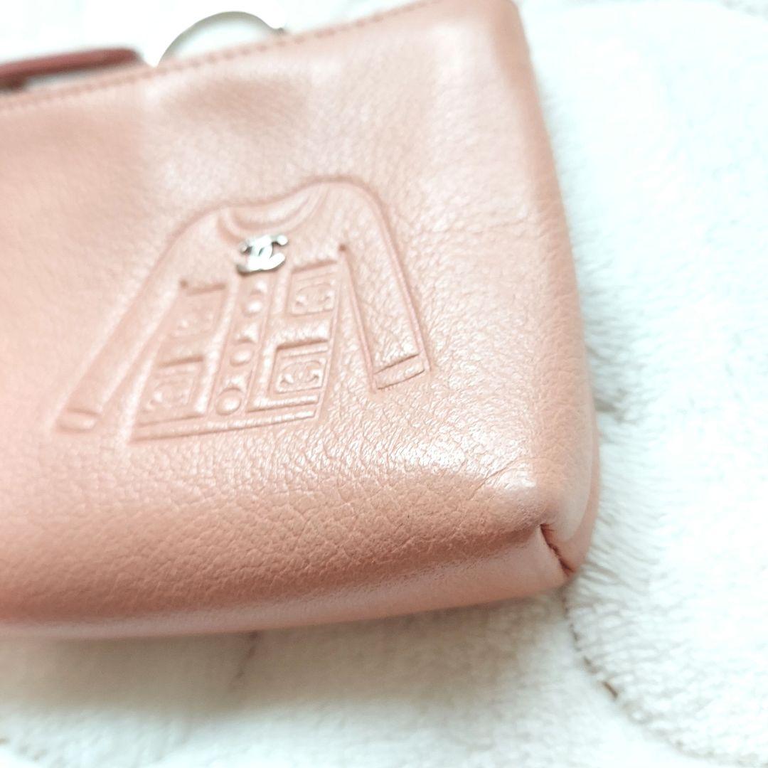 ぽ*と様 CHANEL カーディガン型  カード ケース ピンク キーリン